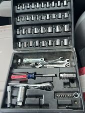Craftsman Socket Wrench Set Drive Sae In Plastic Case Usa