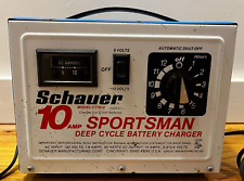Schauer Sportsman 612 Volt 10 Amp Deep Cycle Battery Charger Model Ct7612