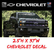 Chevrolet Windshield Sticker Logo Vinyl Decal American Muscle Truck Banner  307
