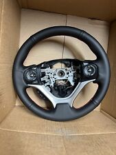 Black Steering Wheel Dx Ex Ex-l Fits 2012 2013 2014 2015 Honda Civic New Leather