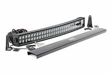 Rough Country 30-inch Curved Cree Led Light Bar-dual Row Black Series 72930bl