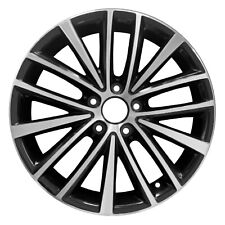 Refurbished 17x7 Machined Black Wheel Fits 2011-2016 Volkswagen Jetta 560-69910