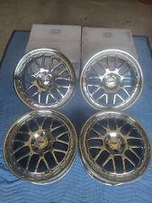 Set Of 4 Used Tsw Valencia Chrome Wheels 18x8 5x112 45 Offset. Bmw Audi Vw.