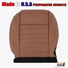 2010 To 2014 Ford Mustang Gt Driver Bottom Perforated Leather Cover Brown