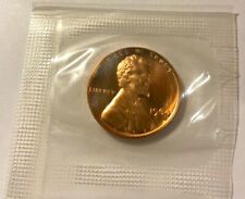1964 P Lincoln Memorial Uncirculated Penny From Original U.s. Mint Set