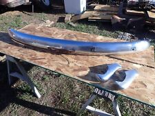 1946 1947 1948 Chevy Front Bumper With Bumper Guards Original Gm Very Straight