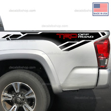 Trd Off Road Tacoma Decals Vinyl Fits Toyota Truck 2013-2021 Bedsides 2d