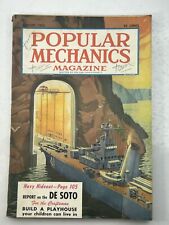 Popular Mechanics Magazine- Aug 1955 - Navy Hideout De Soto Playhouse