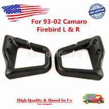 For 1993-2002 Camaro Firebird Convertible Ebony Black Seat Belt Shoulder Guides