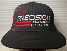 Precision Turbo Engine Flexfit Hat - Black - Sm - New Wo Tags