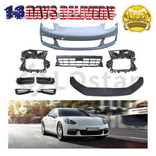 New Front Bumper Grille Cover Body Kit Fits 2017 2018 2019 2020 Porsche Panamera