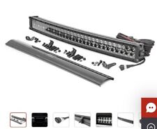 Rough Country 30 Black Series Curved Dual Row Drl Cree Led Light Bar - 72930bd