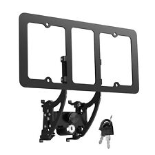 License Plate Frame Holder With Lock Anti-theft For Tesla Model Y