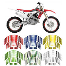 Reflective Outer Tire Rim Stickers Wheels Decal Tape For Honda Crf 230flm