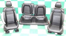 22 Mustang -bag Coupe Leather Black Heat Cool Power Buckets Backseat Seats