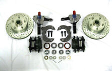 Mustang Ii 2 Front Disc Brake Kit With 11 Slotted Ford Rotors Stock Spindles
