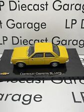 Diecast Model 1979 Chevrolet Chevette Sl Yellow 2 Door 143 Scale Diecast New