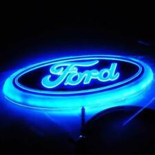 5.7 Inch Blue Led Emblem Light Badge For Ford Focus Mondeo Light Oval Badge