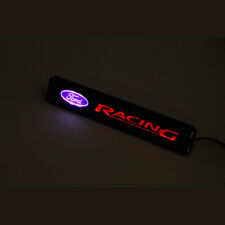 Car Led Light Illuminated Front Grille Logo Emblem Badge Accessories For Ford