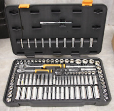 Gearwrench 106pc Drive 6-point Standard And Deep Saemetric 90-tooth Ratchet Set