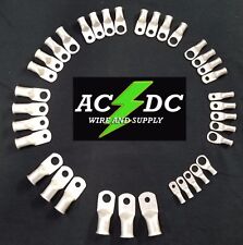 Acdc Wire Tinned Copper Lug Ring Terminals Battery Wire Welding Cable Awg