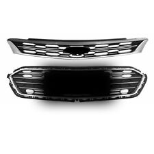 Front Upper Grill Middle Lower Grille For Chevrolet Cruze 2016-2018 Chrome Style