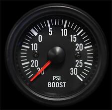Electrical Boost Gauge 52mm Clear Lens White Led