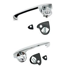 Lh Rh Chrome Exterior Door Handles For 1953-1960 Ford Pickup Truck