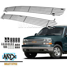 Billet Grille Grill For 1999- 2002 Chevy Silverado 1500 2006 Tahoe Front Grill