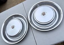 Pair 2 1976-79 Cadillac Seville Wheel Covers 15 Hubcaps 3516477 1977 1978