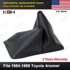Fits 84-89 Toyota 4runner Pickup 4x4 Manual Shift Boot Cover Shifter Black 11.5