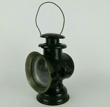 Antique Dietz Octo Driving Lamp Automobile Oil Lamp W Red Clear Lens - Read