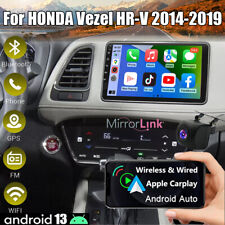 For Honda Vezel Hr-v 2014-2019 Apple Carplay Android 13 Car Stereo Radio Gps
