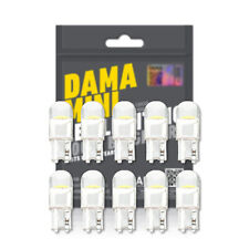 194 T10 Dama Eco Led Bulbs White Amber For License Plate Interior Signal 10x