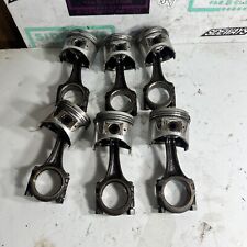 79-83 Nissan 280zx Engine Pistons Connecting Rods Set Of 6 L28 2.8l 280z