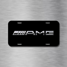 Amg Sports Car Vehicle License Plate Auto Car New