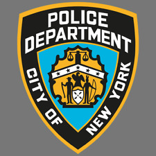 Nypd Police Vinyl Sticker Car Truck Window Decal New York Police Department