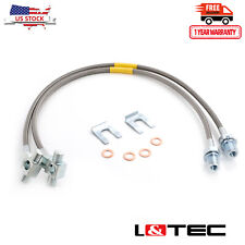 Ltec Extended Ss Brake Line Front For 71-78 Chevy Gmc Ck 10 15 20 4-6 Lift