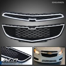 Upper Lower Grille Fit For Chevrolet Cruze 2015 Honeycomb Front Bumper Middle
