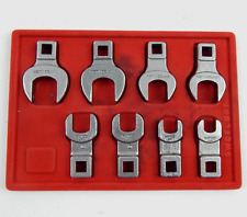 Matco Tools Usa 8pc Wcfl Series Sae Open-end Crowfoot Wrench Set - 38 Drive