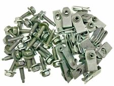 14 Body Bolts U-nut Clips For Ford 25 Bolts25 Clips 1604 78-864