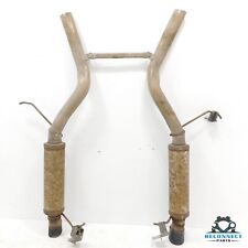2011 Bmw 535i Xdrive F10 Sedan Rear Lower Magnaflow Exhaust Pipe W Supports
