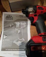 Mac Tools Mcf886 20v Max 14 Bl-spec Brushless Impact Gun Driver Dewalt 2