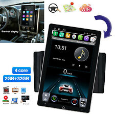 Double 2 Din Rotatable Android 13 Car Stereo Radio 10.1 Touch Screen Gps Wifi