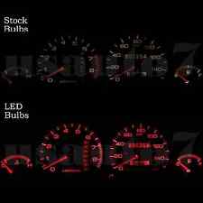 New Dash Instrument Cluster Gauge Red Smd Led Light Kit Fits 94-01 Acura Integra