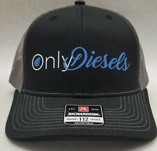 Only Diesels Trucker Snapback Hat Duramax Powerstroke Turbo Diesel