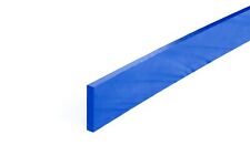 Polyurethane Snow Plow Blade Cutting Edge For Utvatv - 34 X 4 X 48 - Blue