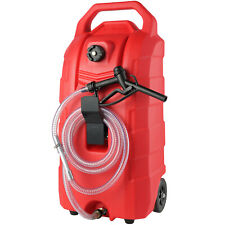 Vevor 16 Gallon Fuel Caddy Portable Gas Storage Tank 7.8lmin With Manual Nozzle