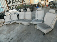 Toyota Highlander Leather Seats - Set Of 6 Front Passenger 2nd 3rd Rowseats