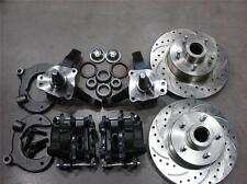 Mustang Ii 2 Front 11 Drilled Rotor Upgrade Disc Brake Kit Ford Stock Spindle